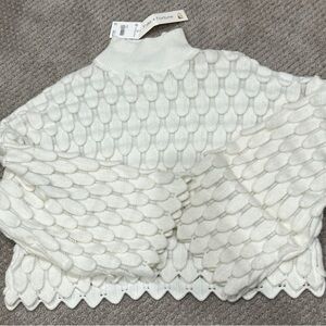 Fate + Fortune White Sweater